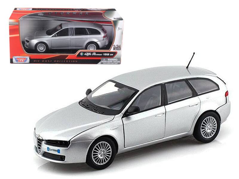 MOTOR MAX 3+ 1:24 SCALE Alfa Romeo 159 SW MOTOR WARNING: MAX DIE-CAST COLLECTION CHOKING HAZARD - Small parts