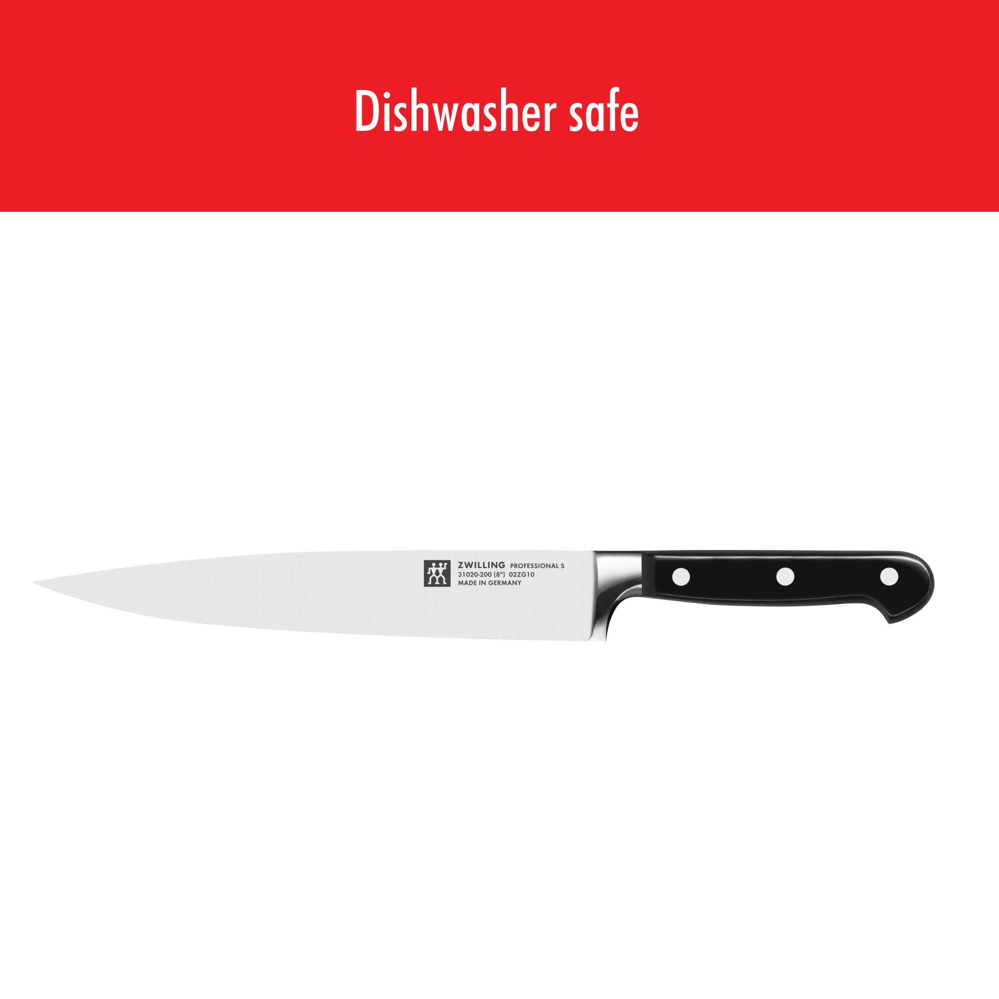 Dishwasher safe

ZWILLING
MADE IN GERMANY

PROFESSIONAL S
GERMANY