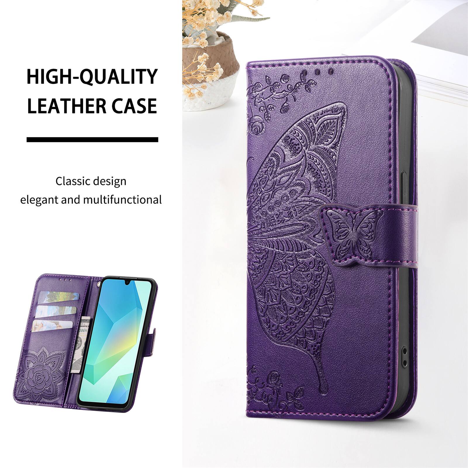 HIGH-QUALITY LEATHER CASE

Classic design elegant and multifunctional