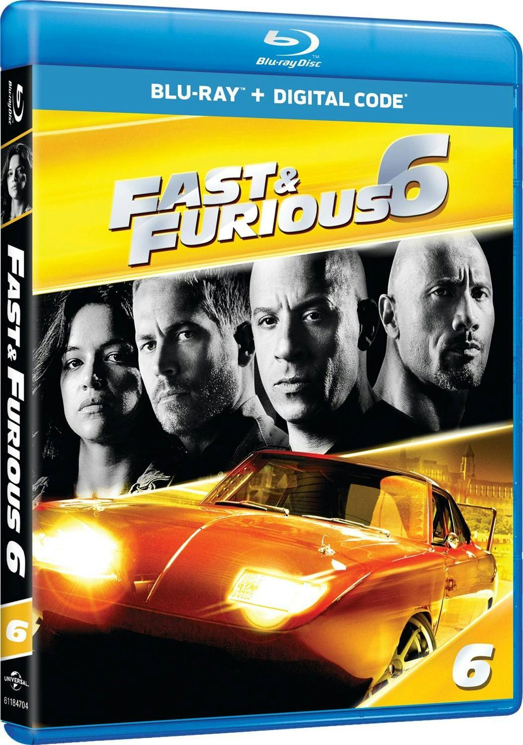 Angle. Fast & Furious 6 (Blu-ray + Digital HD) [Blu-ray].