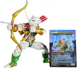 Hasbro - Collectibles - Spider-Man - Marvel Legends x Magic: The Gathering - Man-Wolf Action Figure - Collectibles - Multicolor - Front_Zoom