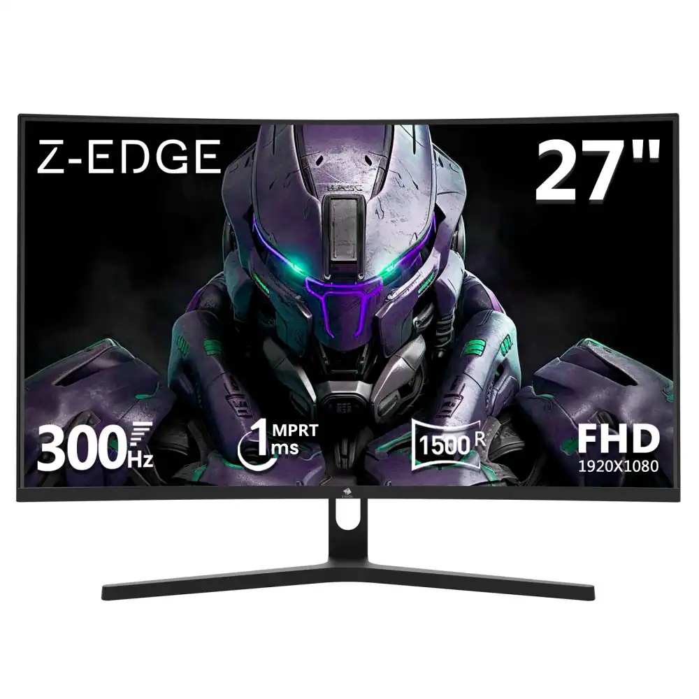 Z-EDGE 27" 300Hz 1 MPRT ms 1500 R FHD 1920X1080