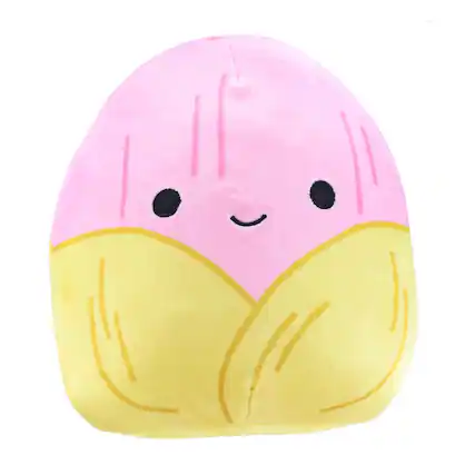 Front. Kellytoy - Squishmallow 7 Inch Fiesta Squad Plush | Tulio the Sweet Pink Tamale - Pink.