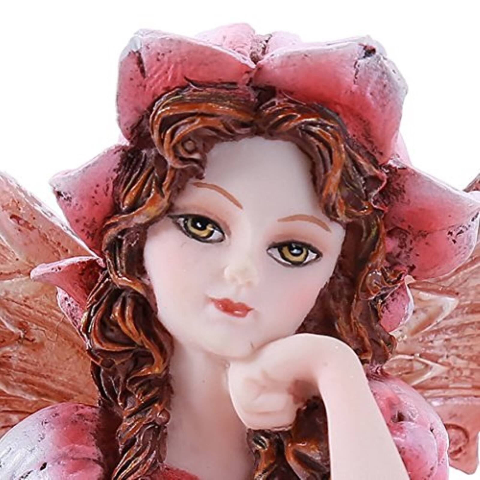 Angle. Pacific Trading - Fairy Garden Flower Fairy Decorative Mini Garden Figurine 3 Inch - Multicolor.