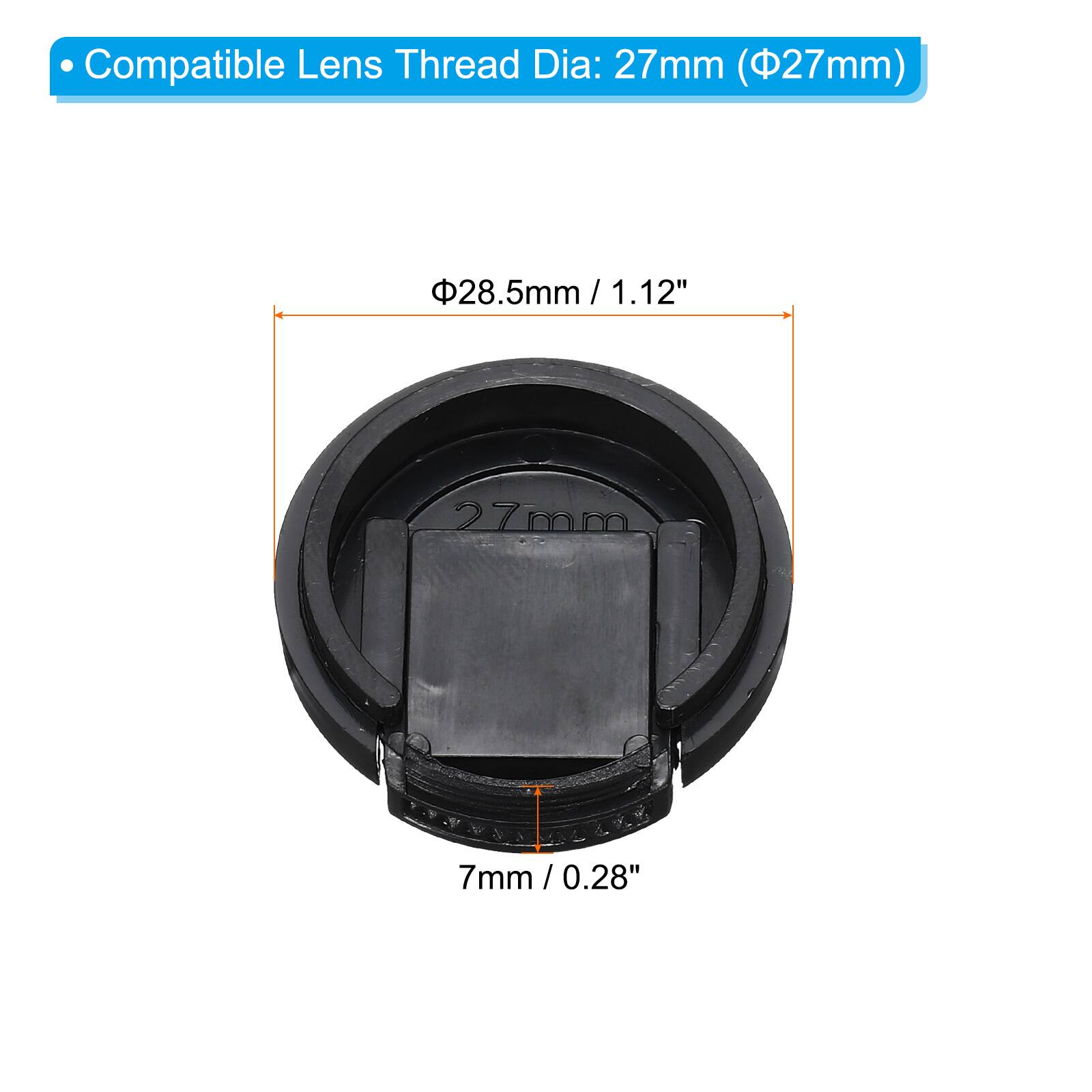 Compatible Lens Thread Dia: 27mm (Φ27mm)  
28.5mm / 1.12"  
7mm / 0.28"