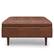 Left. Simpli Home - Shay Mid Century Large Square Coffee Table Storage Ottoman - Distressed Saddle Brown.