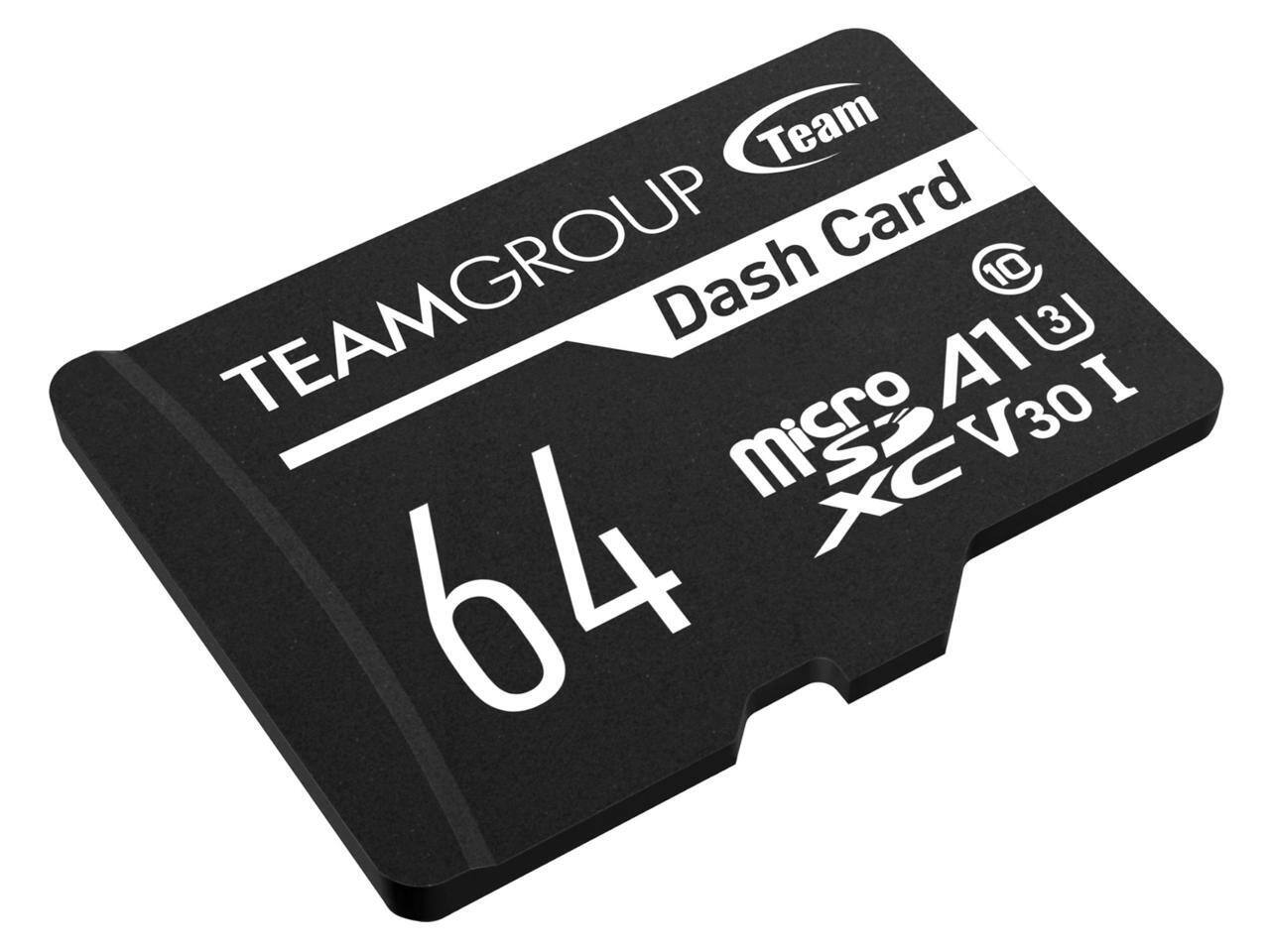 Team Card TEAMGROUP Dash 10 E 3 A1 I Micro XCV30 SD V30 64
