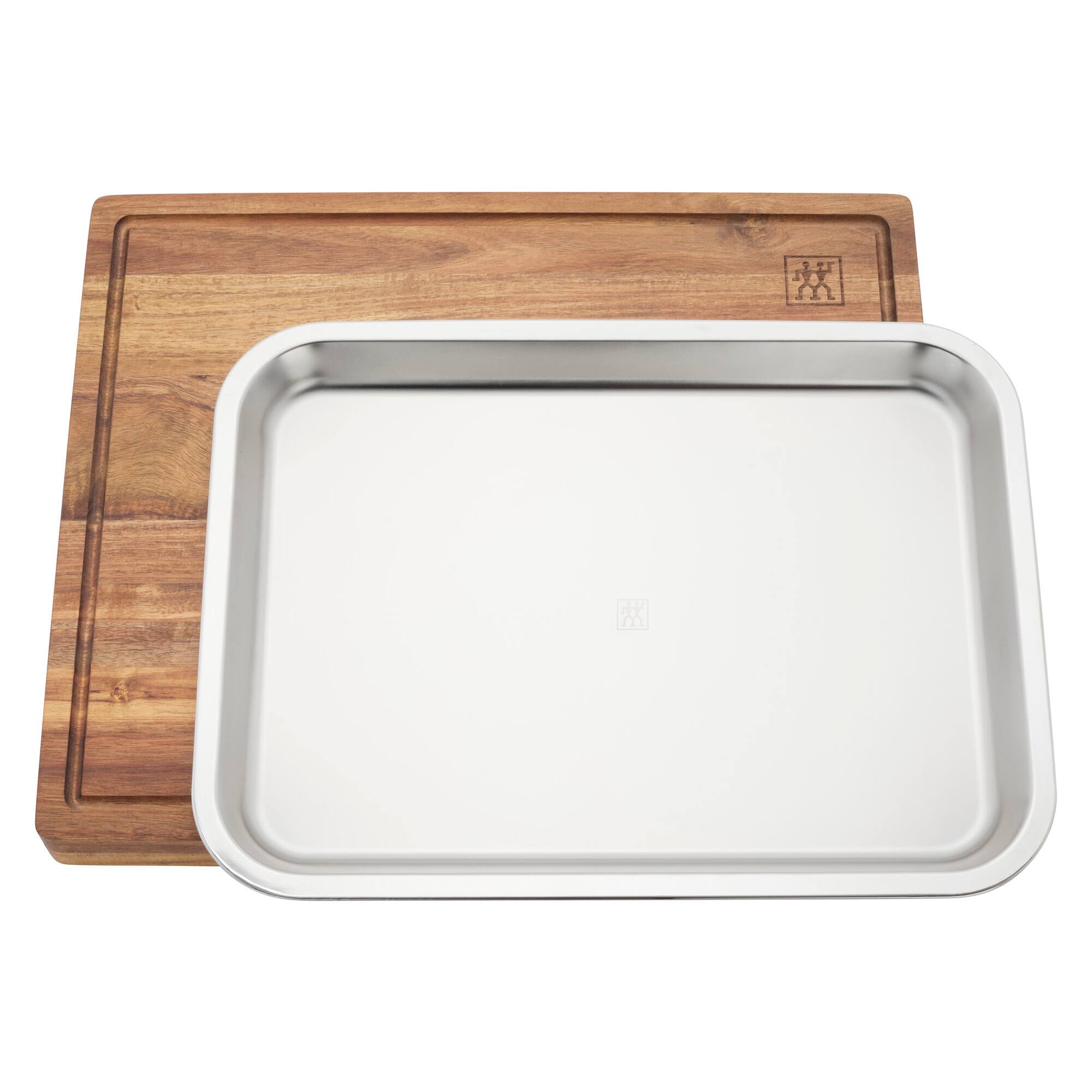 Alt View 2. ZWILLING - ZWILLING BBQ+ Cutting Board with Tray - Acadia - Acadia.