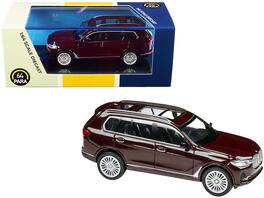 BMW X7 Ametrine 1/64 Diecast Model Car by Paragon - Red Metallic