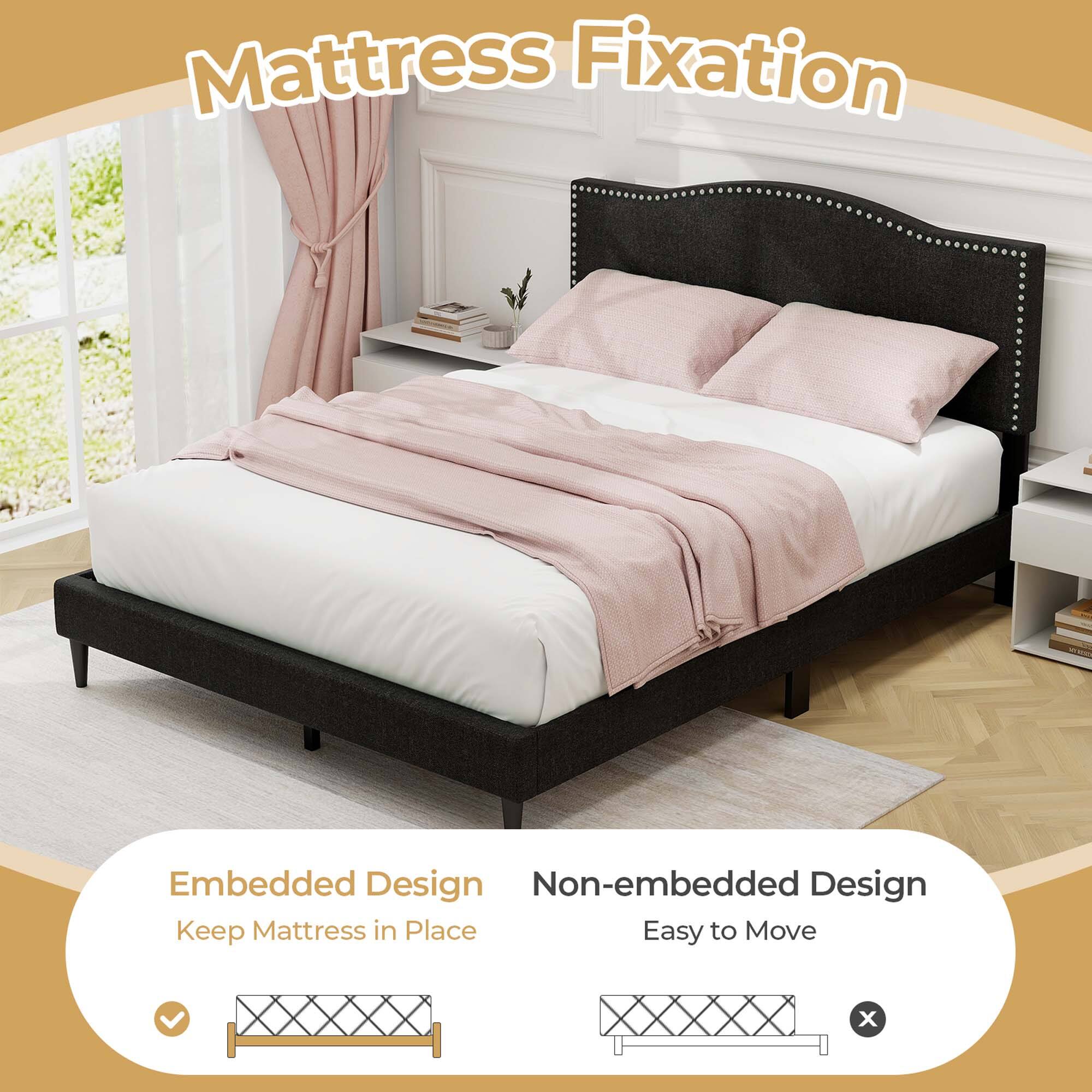 Mattress Fixation

Embedded Design
Keep Mattress in Place

Non-embedded Design
Easy to Move