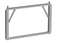 Front. Rain Design - Rain Design mBar Pro + Plus Foldable Laptop Stand - Space Gray.