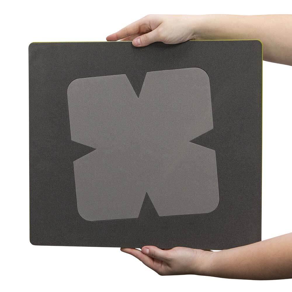 Alt View 1. AccuQuilt - GO! Big Bowl Hugger - Microwave Bowl Cozy Pattern Template, Quilting Supplies, Dies for Quilting - Multicolor.