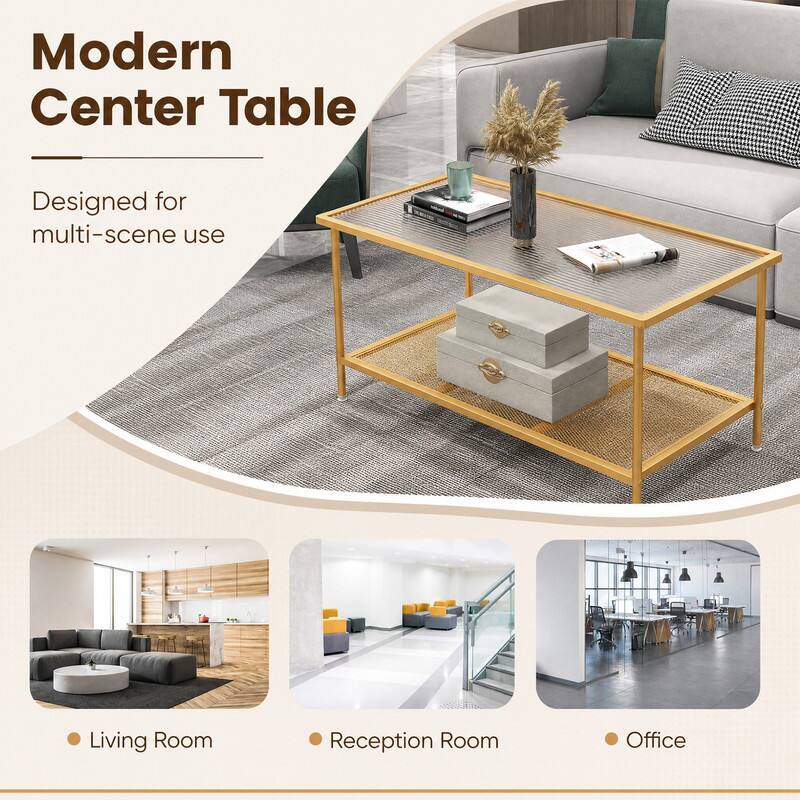 Modern Center Table  
Designed for multi-scene use  
Living Room  
Reception Room  
Office