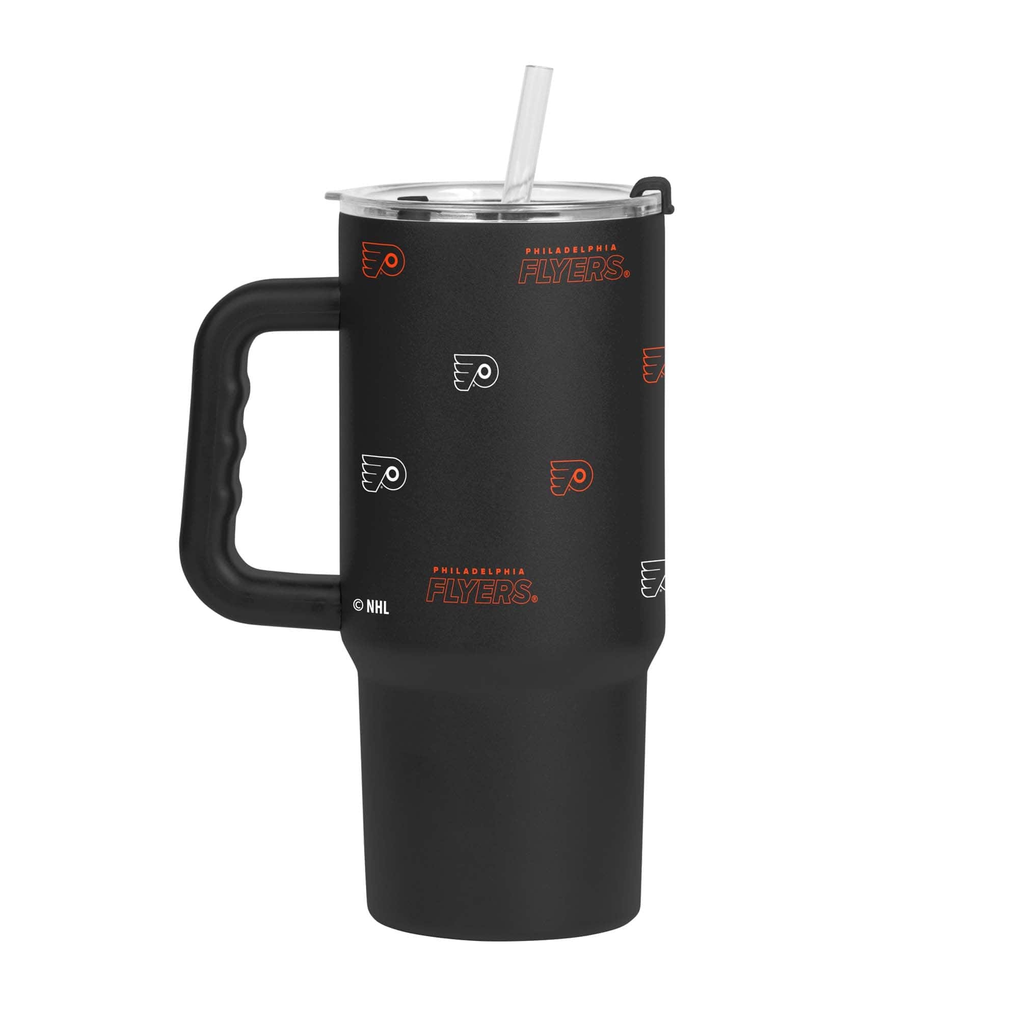 Logo Brands - Philadelphia Flyers 24oz. Step and Repeat Powder Coat Tumbler - Black price history on PriceWatchPro