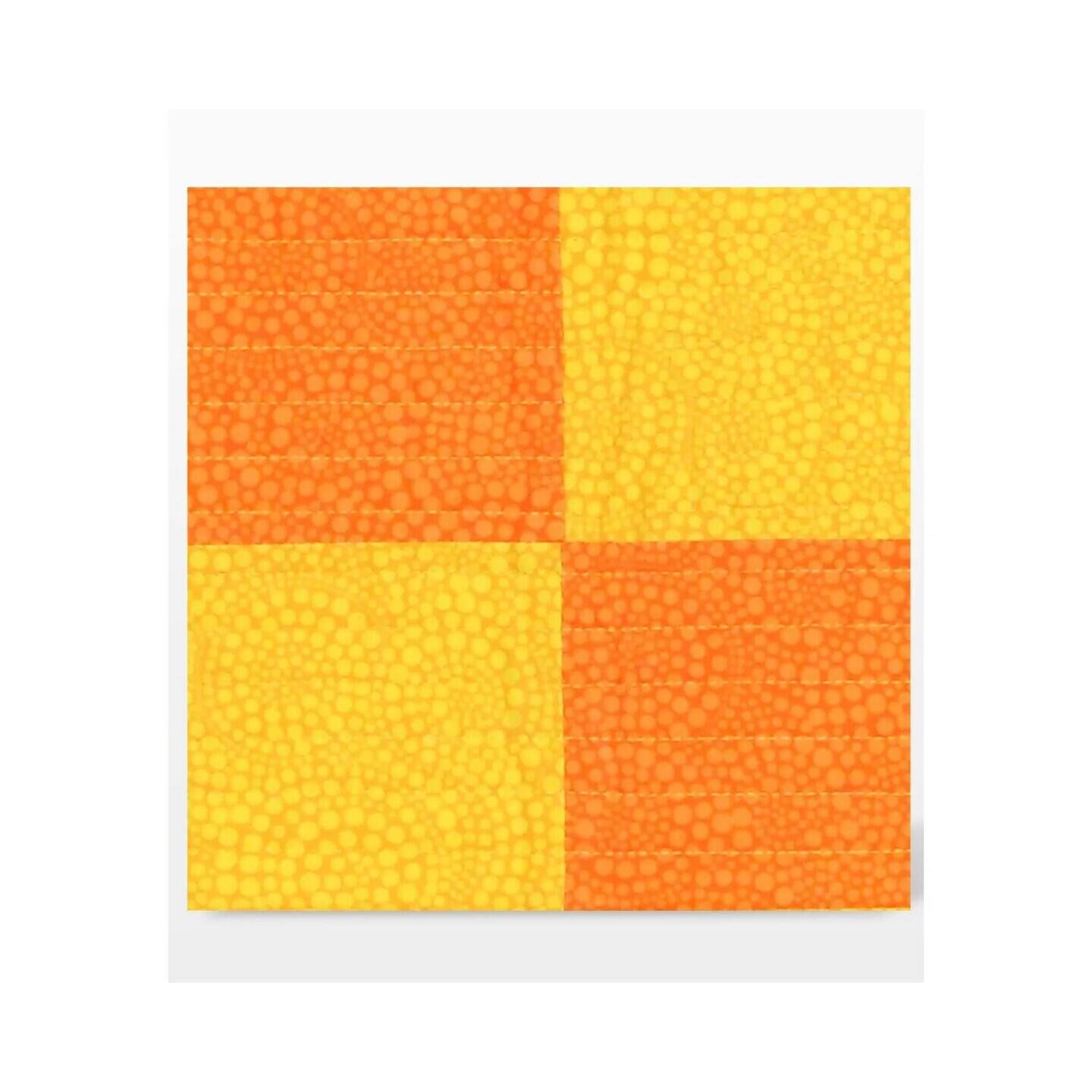 Angle. AccuQuilt - Go Fabric Cutting Dies-Square 4-1/2" Multiples - Multicolor.