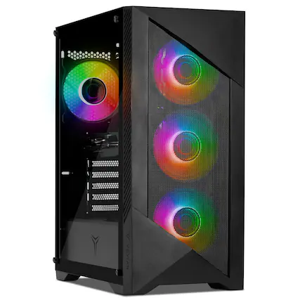 Front. YEYIAN - YEYIAN Gaming PC. Intel Core i5 14400F, NVIDIA RTX 5060 8GB GDDR7, 1TB NVMe, 16GB DDR5, 650W 80+ Gold. YPI-ED44F0B-5601U.