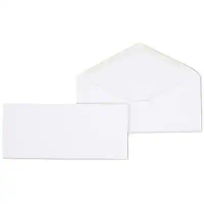 Front. Staples - #10 Business Envelopes, 4 1/8" x 9 1/2", 500/Box - White.