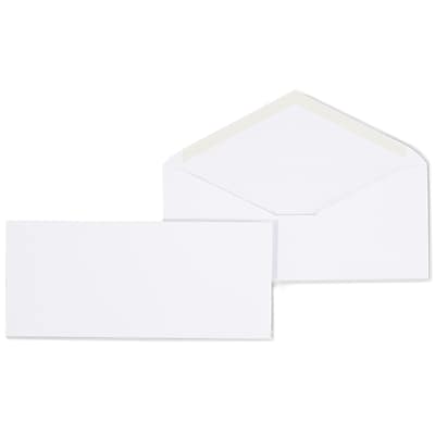 Front. Staples - #10 Business Envelopes, 4 1/8" x 9 1/2", 500/Box (ST50301-CC) - White.