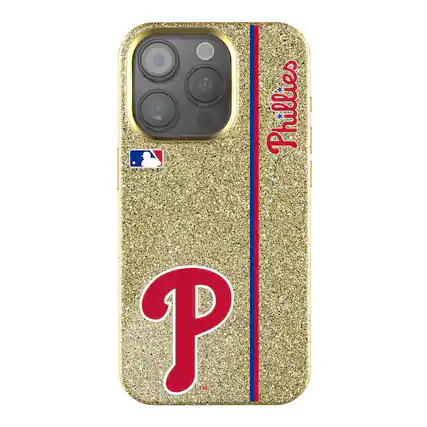 Front. Keyscaper - iPhone Bling Case - 14 Pro Max - Gold.