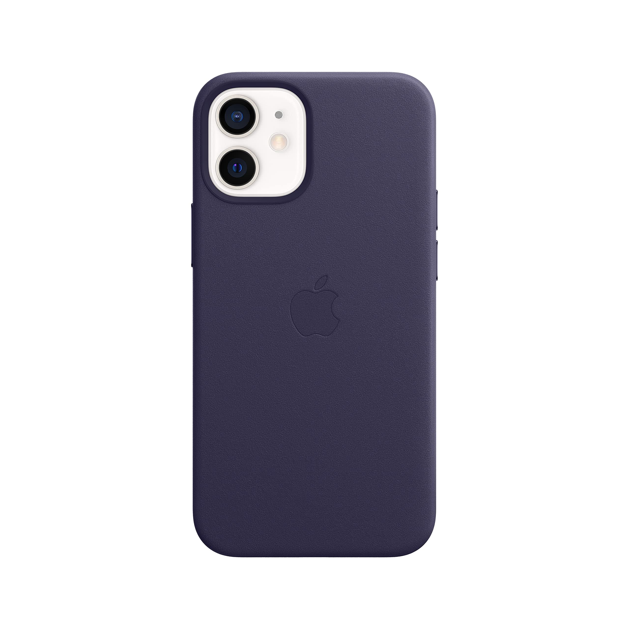 Apple iPhone 12 Mini Leather Case MJYQ3ZE/A DEEP VIOLET - Best Buy
