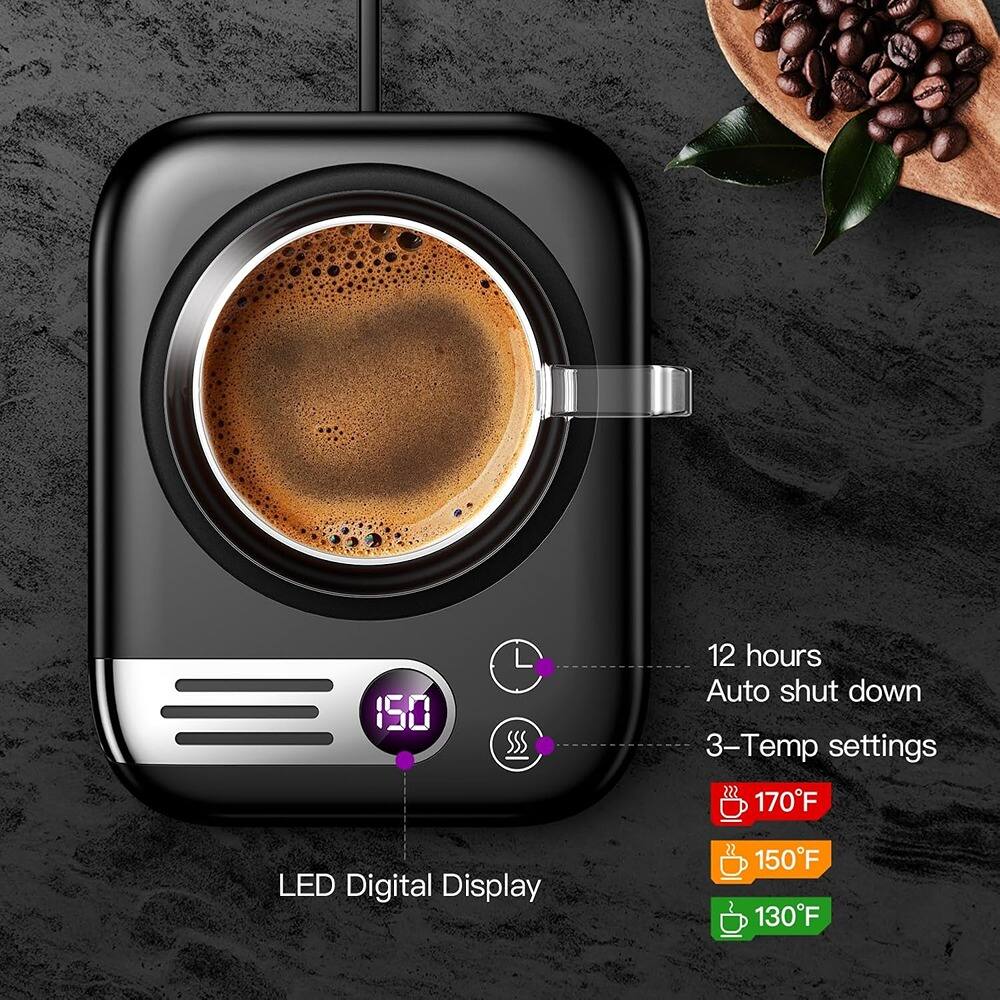 150 L  
12 hours Auto shut down  
3-Temp settings  
170°F  
150°F  
130°F  

LED Digital Display