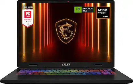 MSI - Crosshair A16 HX 16" 2.5K QHD+ 240Hz Gaming Laptop - AMD R9 8940HX - NVIDIA GeForce RTX 5060 - 16GB Memory - 1TB Storage - Cosmo Gray