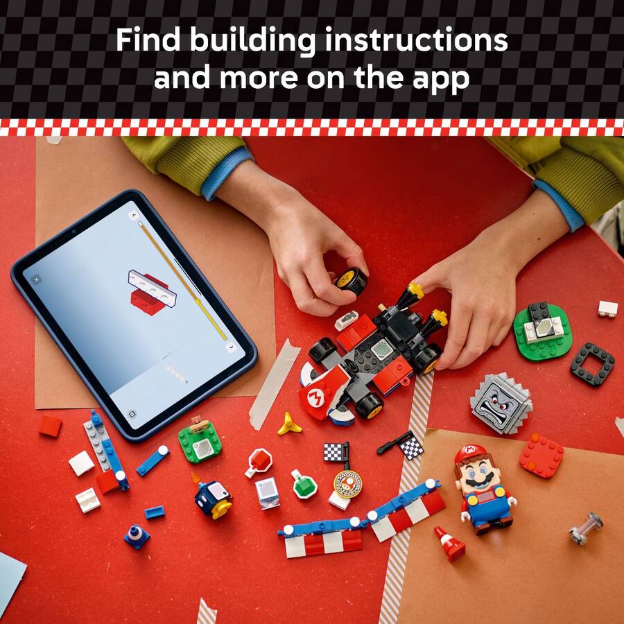 LEGO Super Mario: Mario Kart – Interactive Mario & Standard Kart LEGO Super Mario: Mario Kart – Interactive Mario & Standard Kart