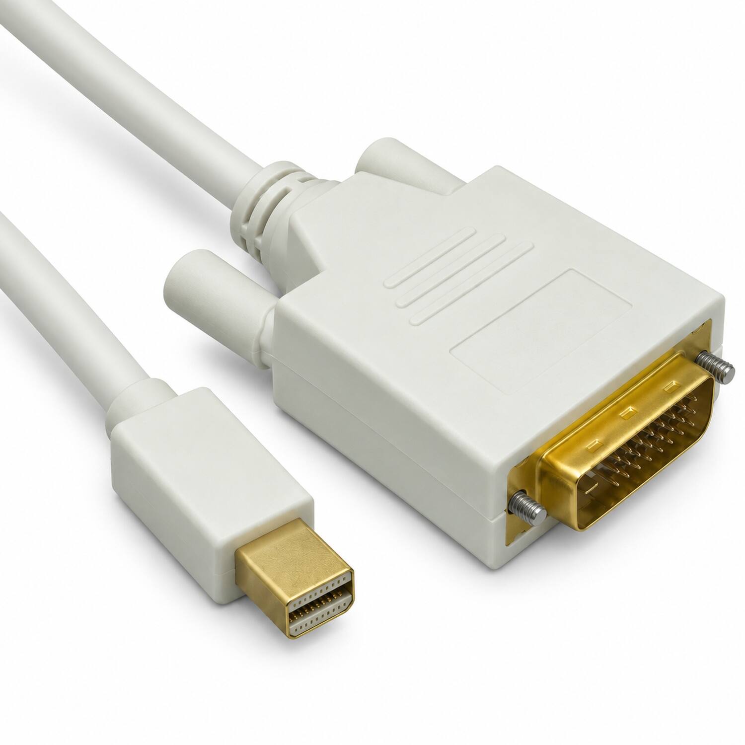 Angle. Sanoxy - 6ft Mini DisplayPort to DVI Cable 32AWG - White.