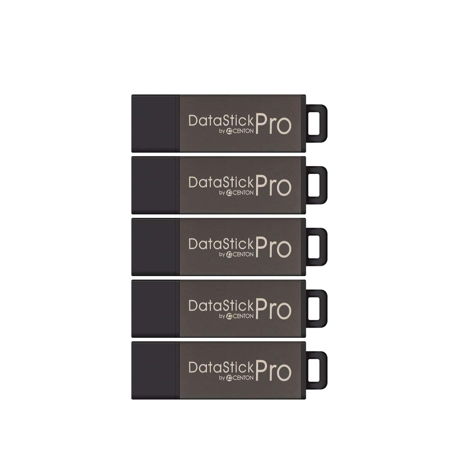Centon - Datastick Pro USB 2.0 ValuePack (5-Pack)   - Gray