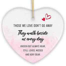 OrnamentallyYou - Forever by Our Side Ornament Christmas Memorial Gift for Loved Ones - Multi-colored
