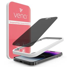 Vena - For iPhone 14 Pro Screen Protector Privacy Filter, 2.5D 0.3mm Tempered Glass Screen Protector For iPhone 14 Pro - Clear