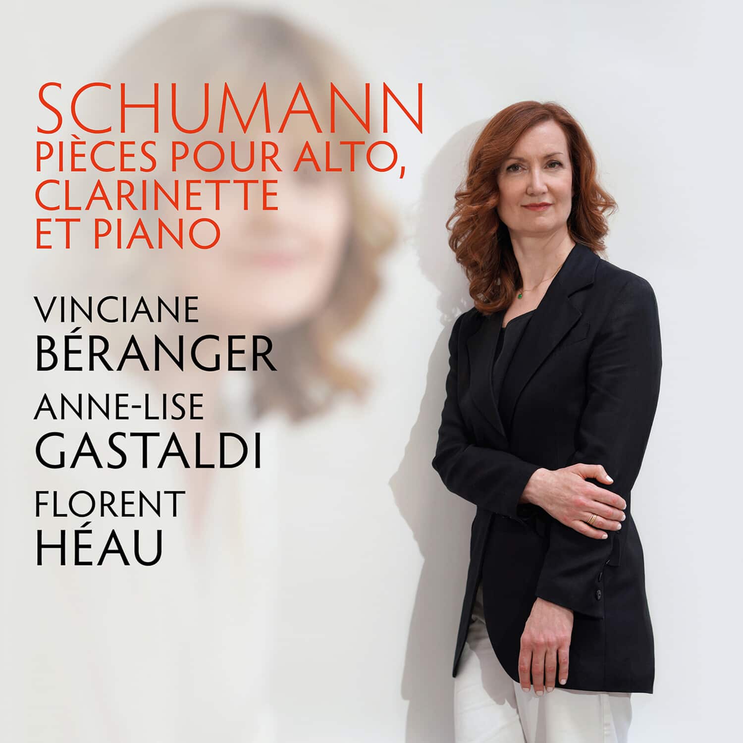Vinciane Beranger - R. Schumann: Pieces pour alto, clarinette et piano   - COMPACT DISCS [CD]