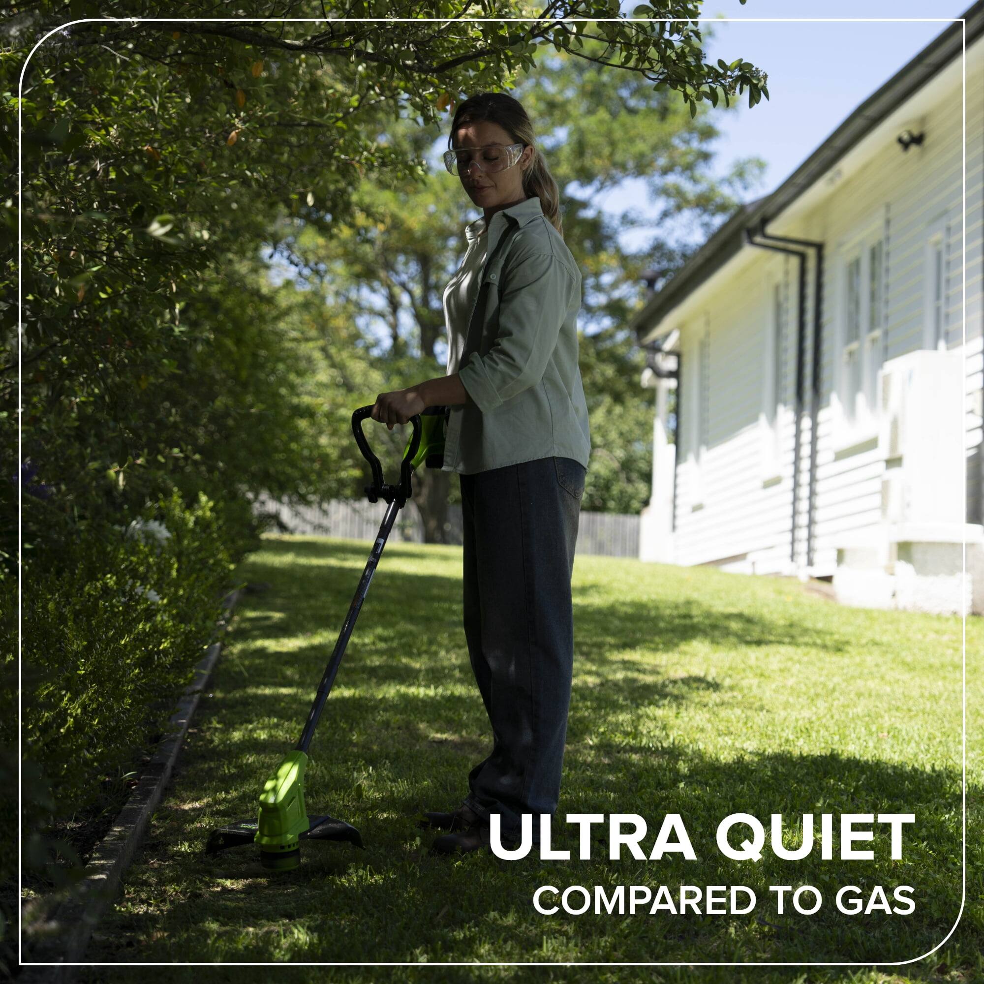 ULTRA QUIET  
COMPARED TO GAS