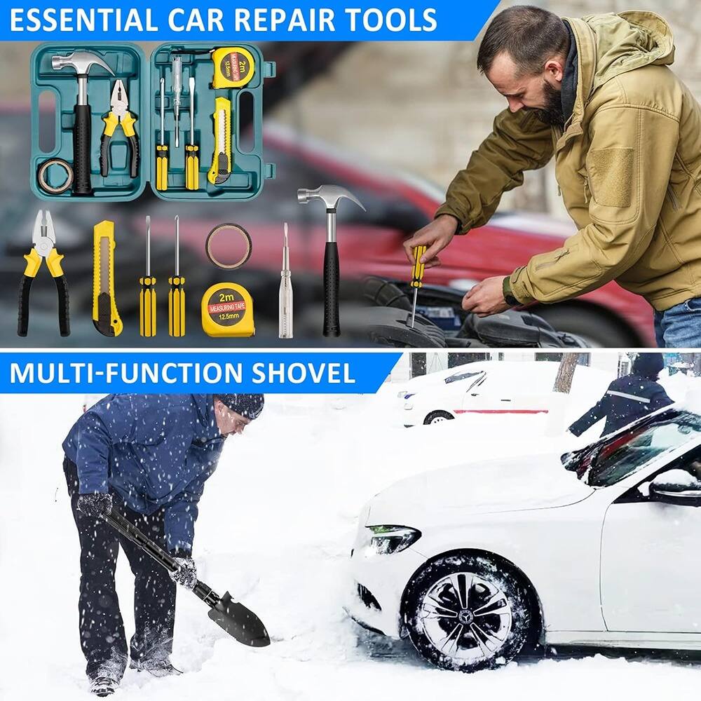 ESSENTIAL CAR REPAIR TOOLS

MULTI-FUNCTION SHOVEL
