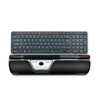 Contour Design - Bundle RollerMouse Red and Balance Key Board Wireless - Black - Front_Zoom