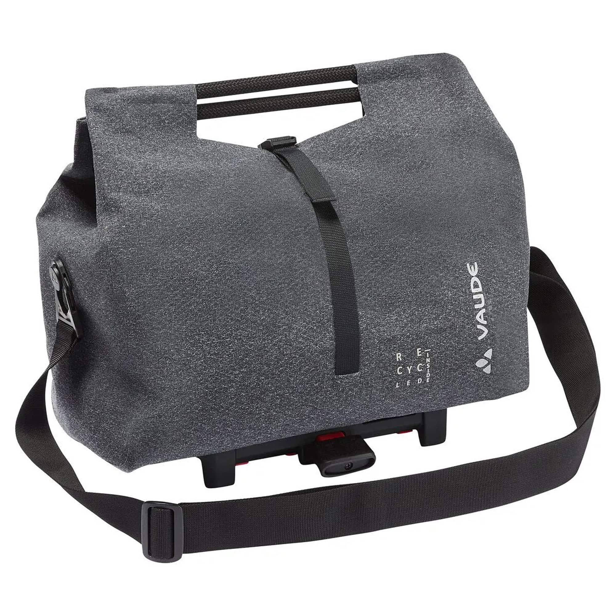 VAUDE - ReCycle Bike Shopping Bag (UniKlip) - Black
