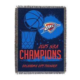 Northwest - Oklahoma City Thunder 2025 NBA Finals Champions 48" x 60" Tapestry Throw Blanket - Multicolor