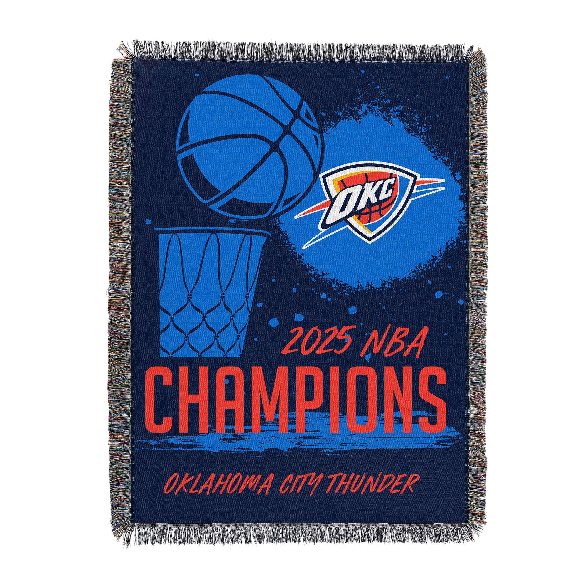 2025 NBA CHAMPIONS  
OKLAHOMA CITY THUNDER