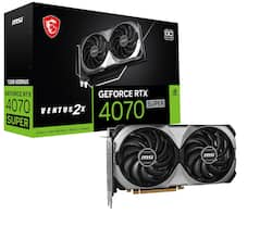 MSI NVIDIA GeForce RTX 4070 SUPER 12GB VENTUS 2X OC 12GB GDDR6X MSI NVIDIA GeForce RTX 4070 SUPER 12GB VENTUS 2X OC 12GB GDDR6X