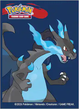 Ultra PRO - Mega Charizard X 65-Count Deck Protector Sleeves for Pokémon Trading Card Game