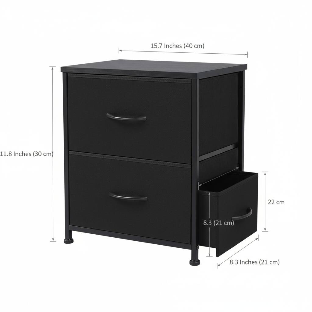 15.7 Inches (40 cm)  
11.8 Inches (30 cm)  
22 cm  
8.3 Inches (21 cm)  
8.3 Inches (21 cm)