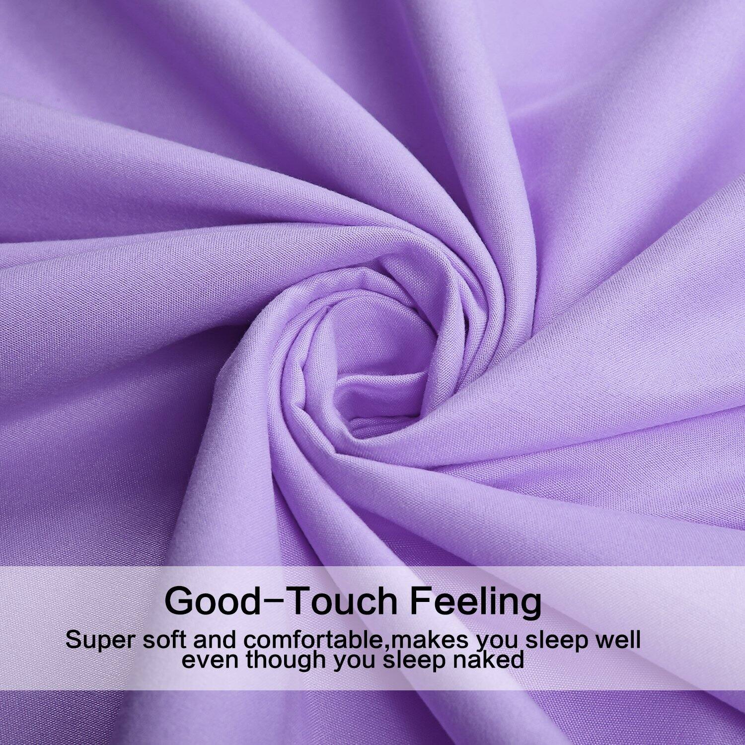 Good-Touch Feeling  
Super soft and comfortable, makes you sleep well even though you sleep naked