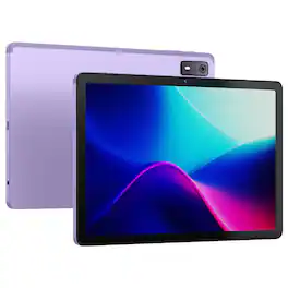 Visual Land - 11" 128GB Tablet - MediaTek G99 Octa-Core - FHD Display - Android 15 - Google Gemini Pre-Installed - Purple