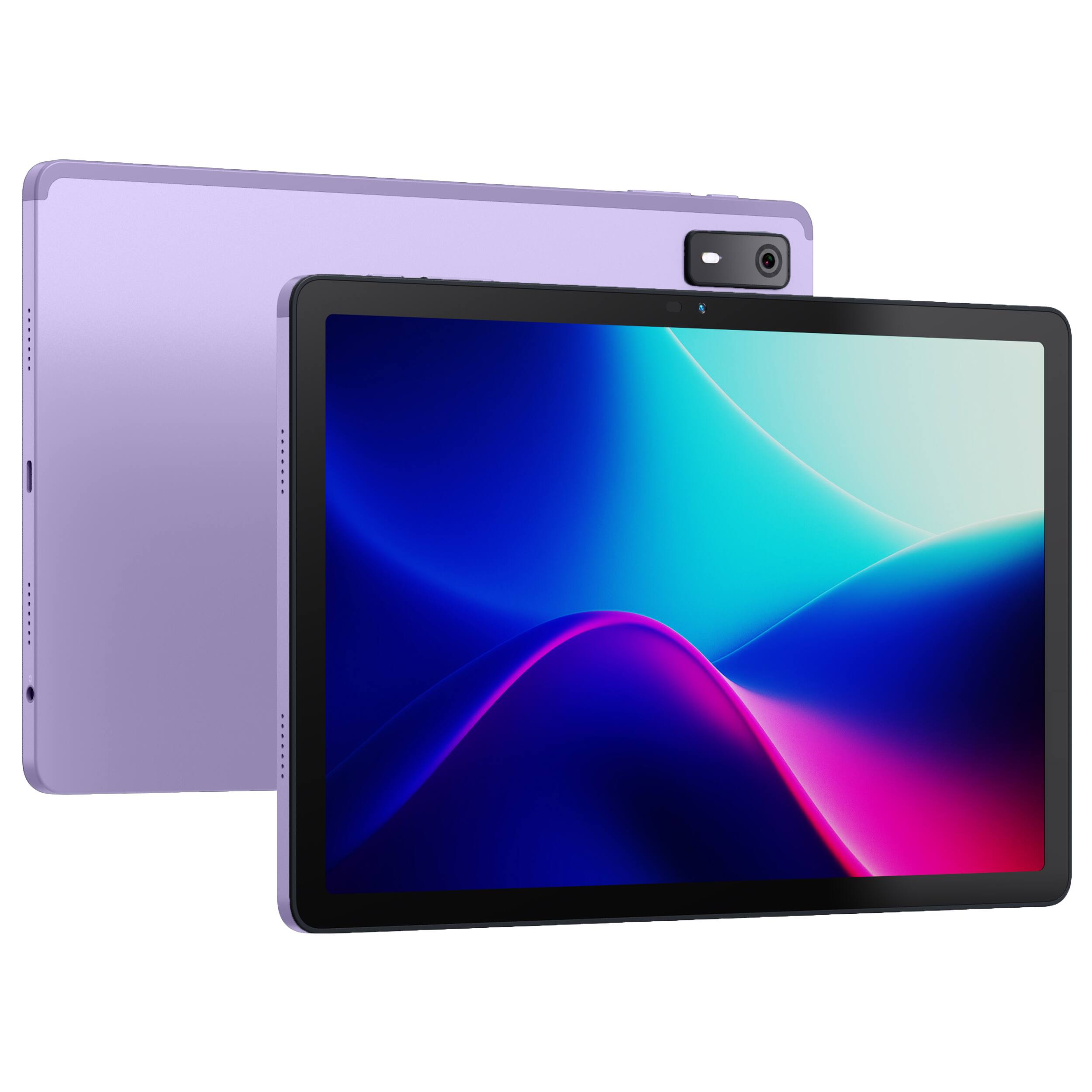 Front. Visual Land - 11" 128GB Tablet - MediaTek G99 Octa-Core - FHD Display - Android 15 - Google Gemini Pre-Installed - Purple.