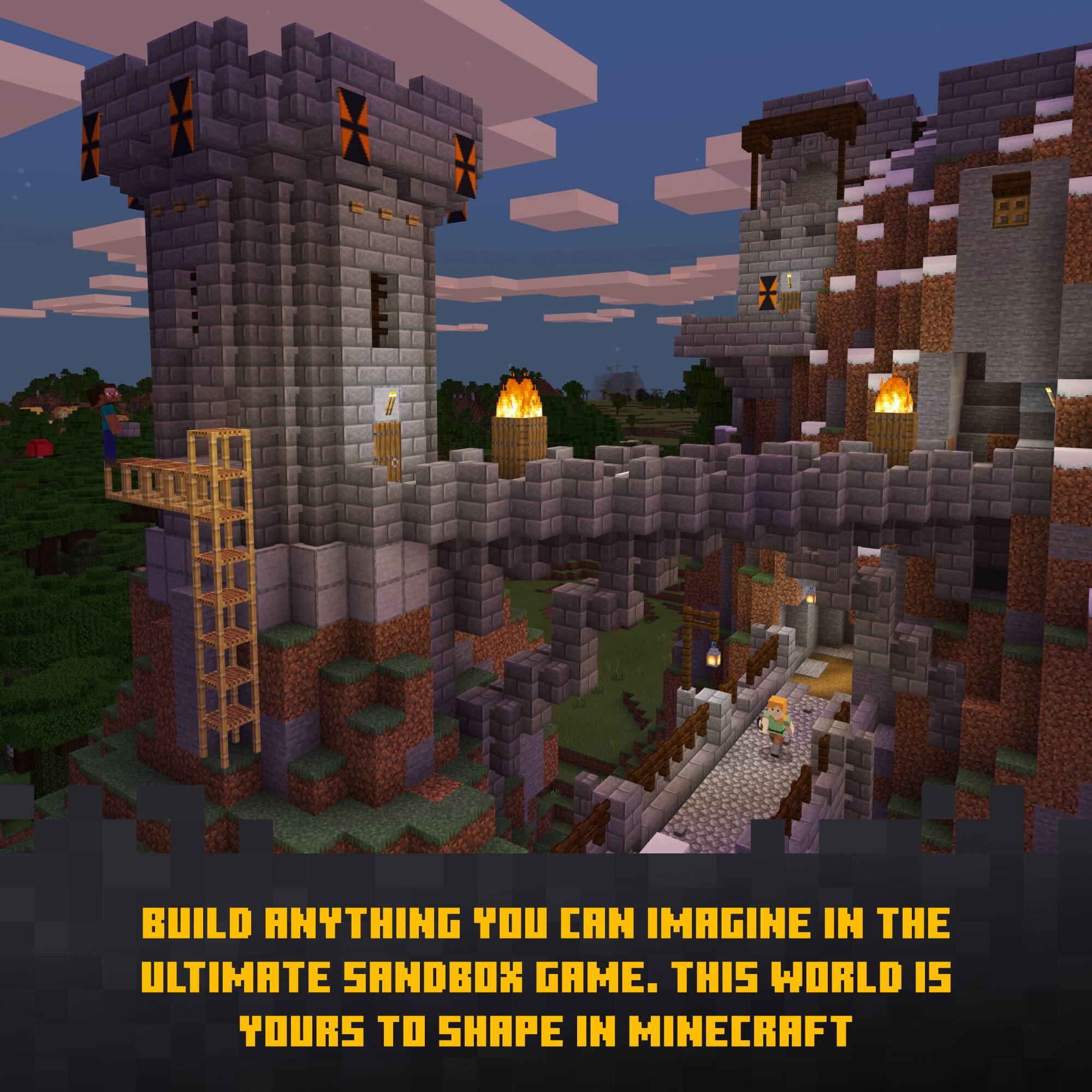 Build anything you can imagine in the ultimate sandbox game. This world is yours to shape in Minecraft.