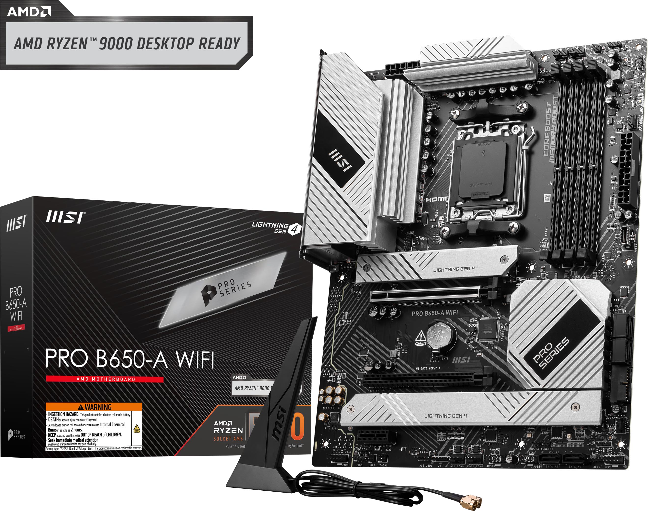 RYZEN5 7500F MSI PRO B650-S WIFIメモリセット AMD Ryzen 5 7500F