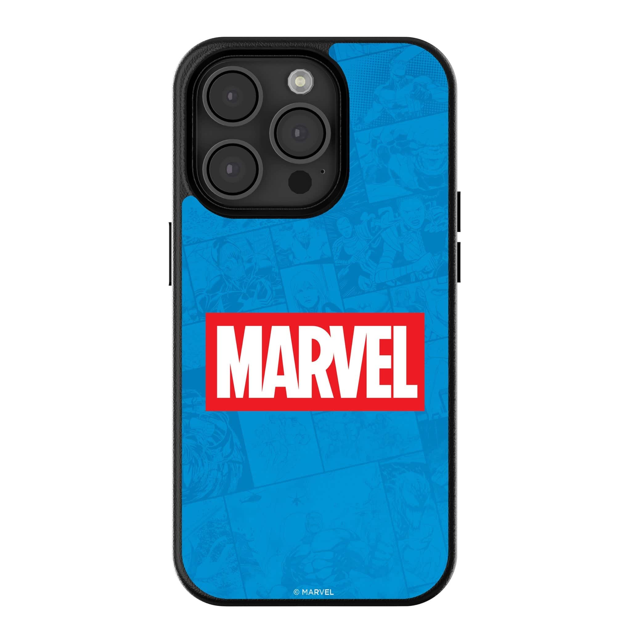 Keyscaper - Logo MagSafe Compatible Phone Case - Apple iPhone 16 - Marvel