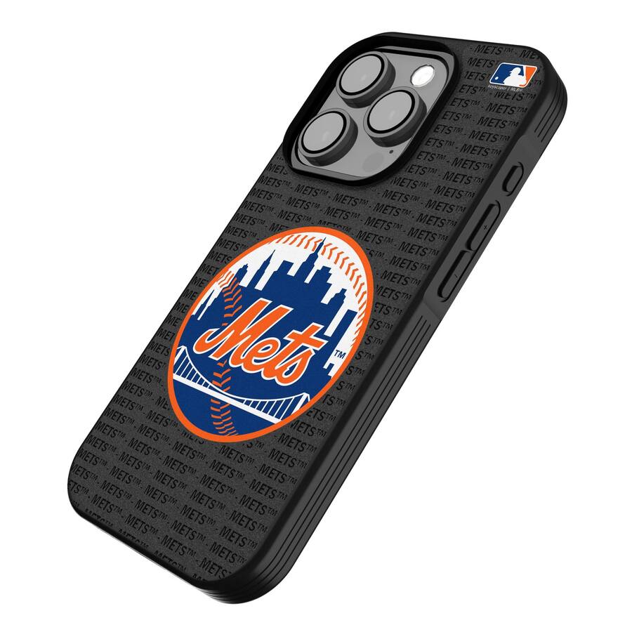 Mlb Case Keyscaper MLB New York Mets iPhone Text Backdrop Design Bump Case 14 ...