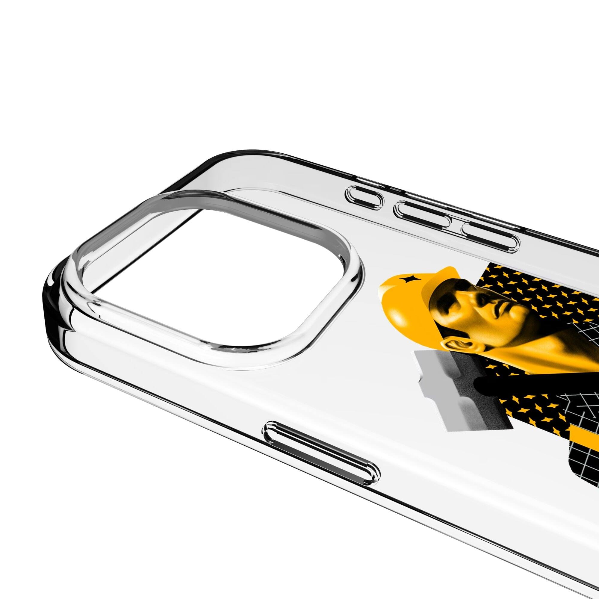 Alt View 2. Keyscaper - Pittsburgh Steelers iPhone Clear Case - 16 Pro Max - Multicolor.