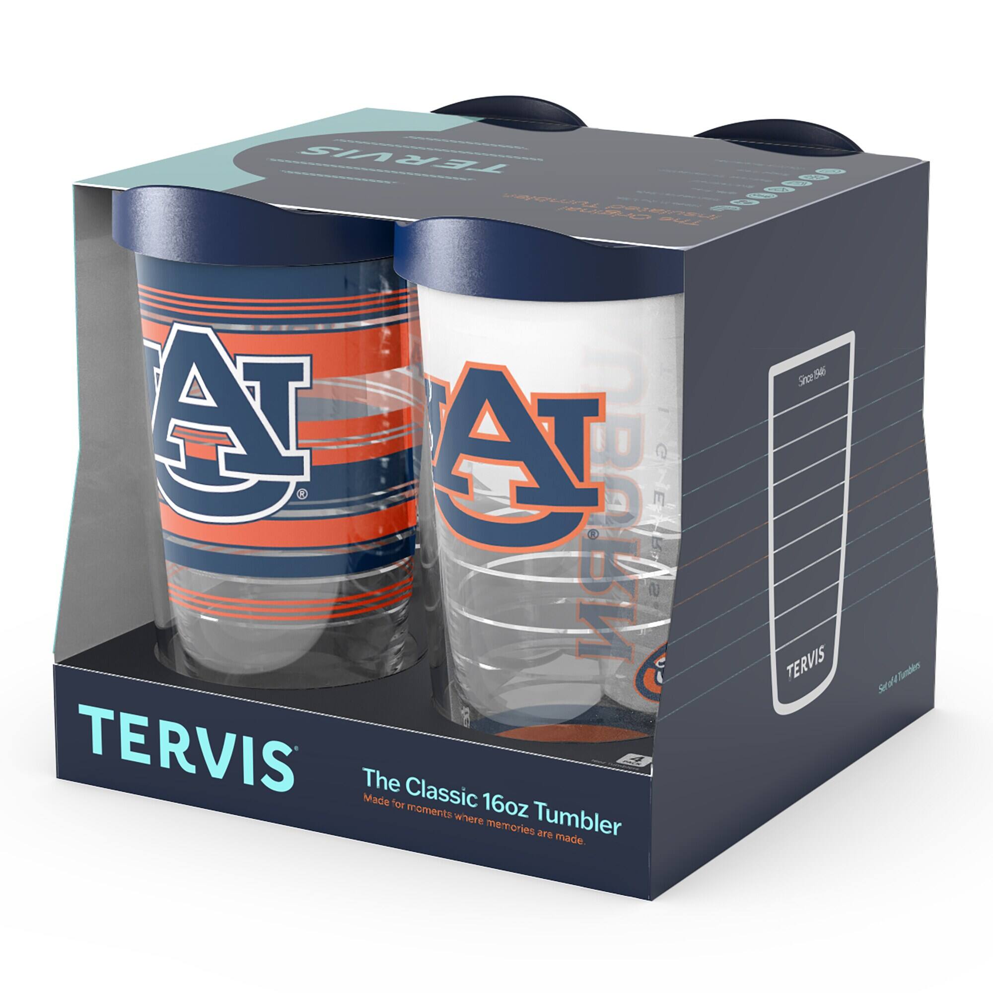 TERVIS  
The Classic 16oz Tumbler  
Made for moments where memories are made.  

AT  
AT  
AT  
AT  

TERVIS  
Since 1946  
Sport Tumbler